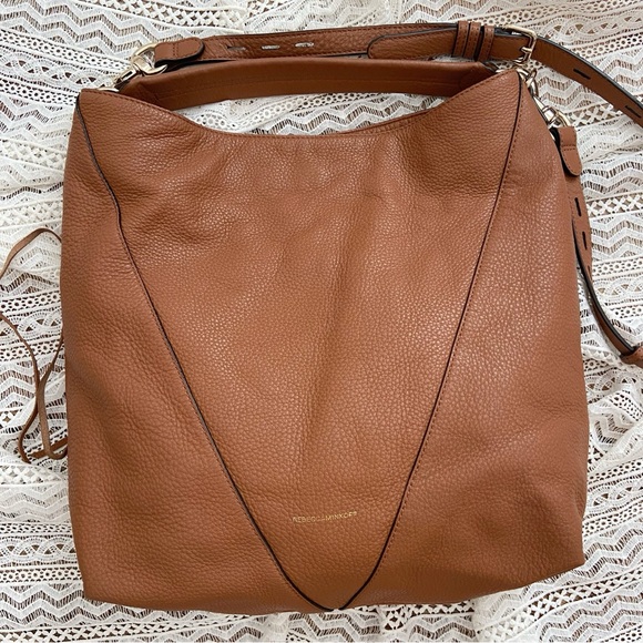 Rebecca Minkoff Moto Leather Hobo Bag⭐️EXCELLENT CONDITION - Picture 5 of 16
